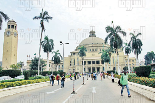 جامعة القاهرة- تصوير أحمد عبد الفتاح